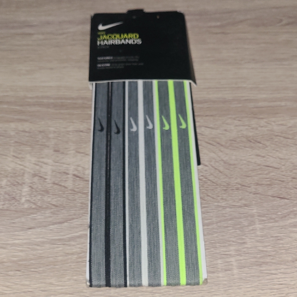 Nike Jacquard Hairbands (6-pack)